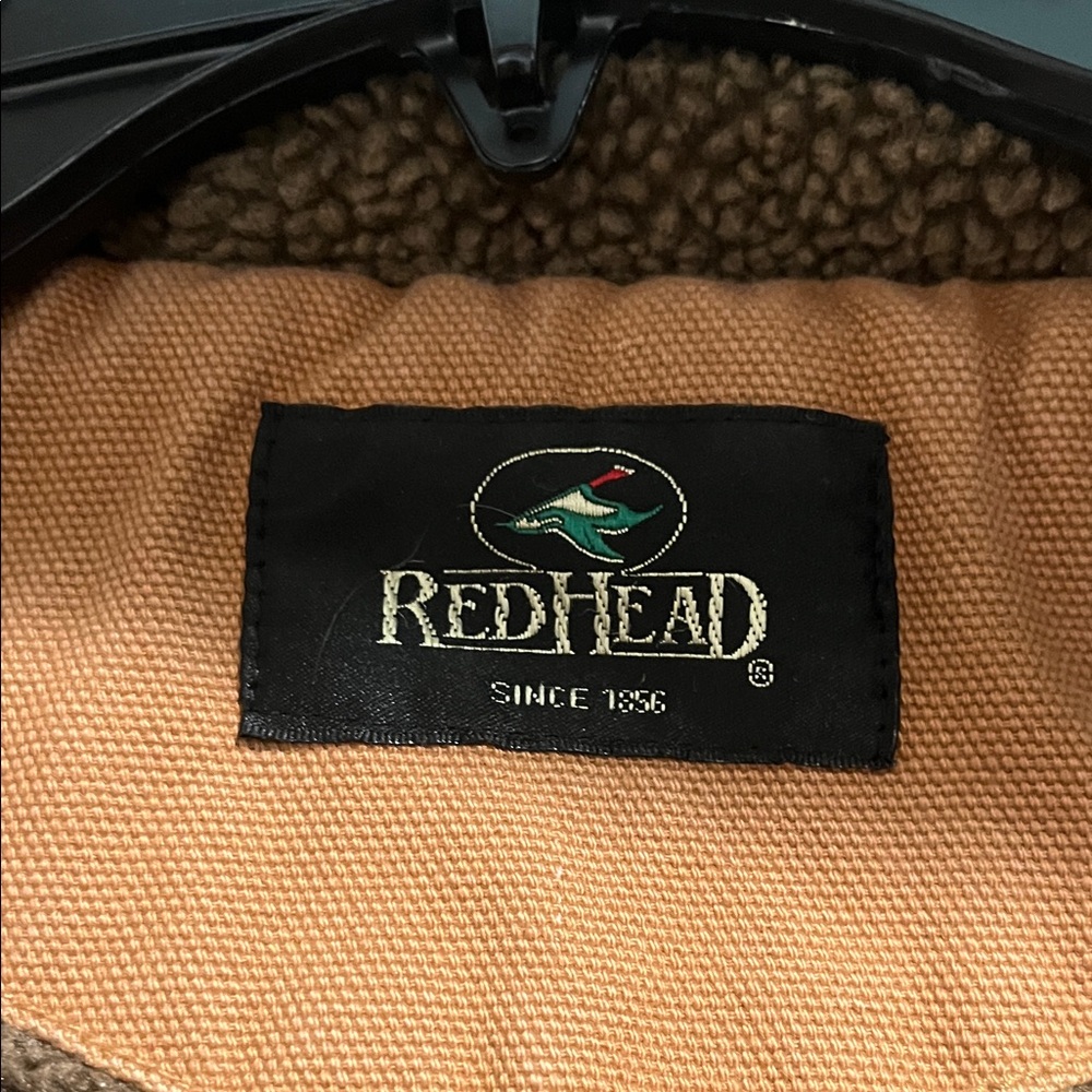 Redhead Brown Work/Utility Jacket With Sherpa Lin… - image 2